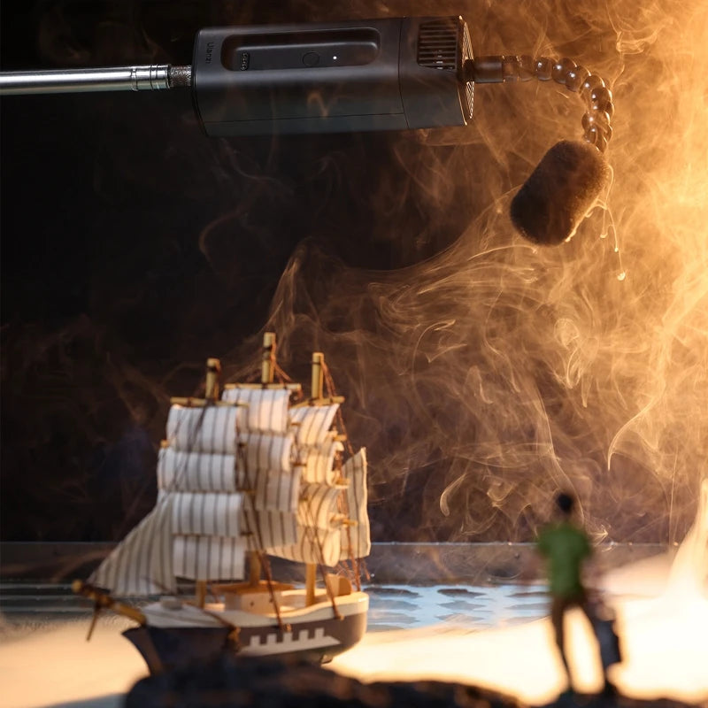 Ulanzi fm01 filme ace máquina de nevoeiro 40w portátil máquina de fumaça de gelo seco estúdio curto filmagem de vídeo efeitos de palco controle sem fio