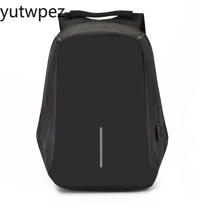 Mochila Anti-Roubo para Homens, Bolsa para Laptop, Mochila Masculina, Impermeável, Grande Capacidade, Mochila Escolar Designer, 15,6"