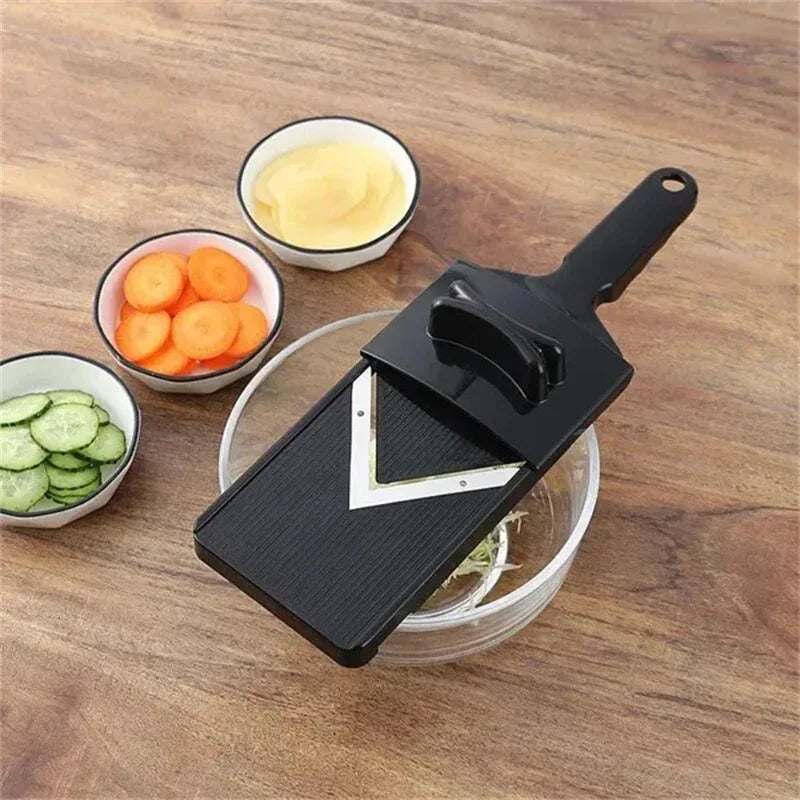 Fatiador Manual de Vegetais Alimentares, Ralador para Saladas, Batata, Pepino, Repolho Roxo, Triturador Multifuncional, Gadget de Cozinha