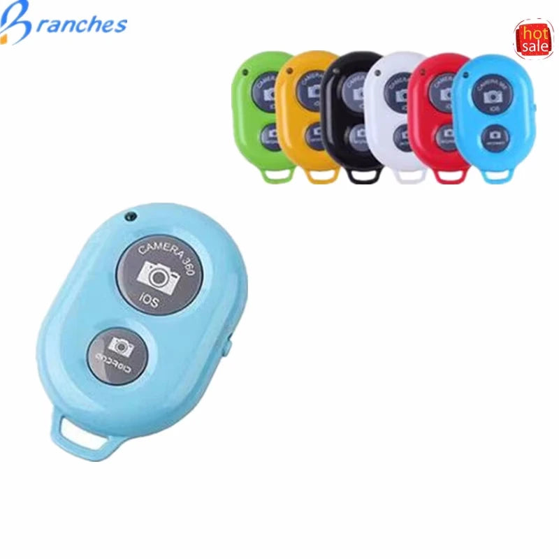 Compatível com Bluetooth Mini Camera Controle Remoto, Photo Shutter, Botão de Liberação, Selfie Telefone, IOS, Smartphones Android
