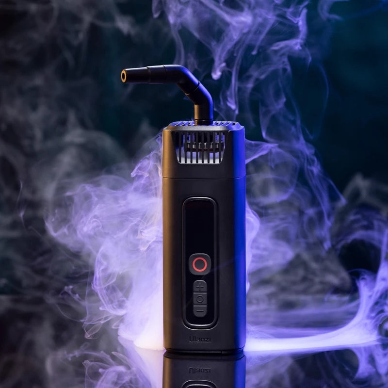 Ulanzi fm01 filme ace máquina de nevoeiro 40w portátil máquina de fumaça de gelo seco estúdio curto filmagem de vídeo efeitos de palco controle sem fio