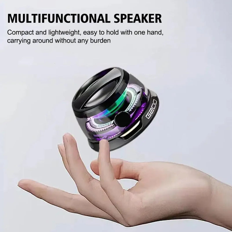 G200 magnético portátil bluetooth alto-falante mini caixa de som multifuncional rgb serial som estéreo bluetooth 5.3 alto-falante