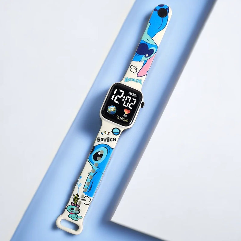 Hello Kitty relógio digital para crianças, novos relógios ponto para meninas, Reloj Para Niña