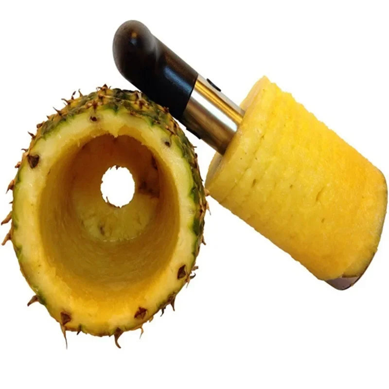 Aço inoxidável abacaxi Slicer e Peeler, Fruit Cutter, Parer Knife, Acessórios de cozinha, Kitchen Gadgets